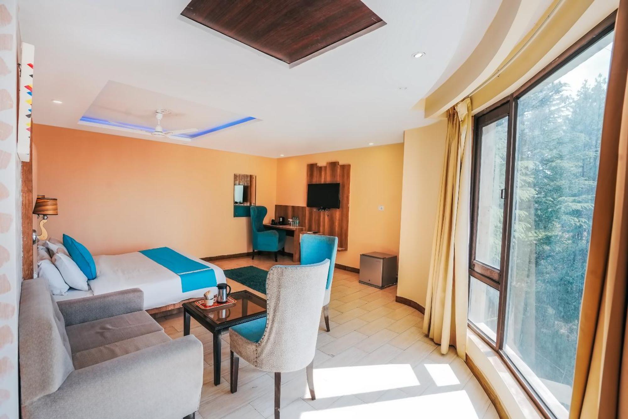 Nature Valley View Resort Mashobra !! Luxury Choice !! Gaming Zone !! Open Terrace !! Big Parking Shimla Bagian luar foto